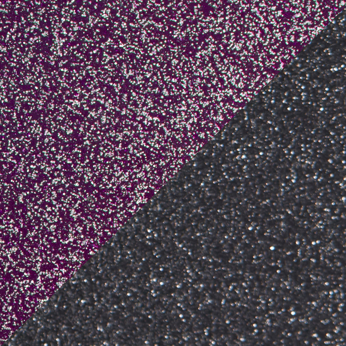 Metallisches Rot / Glitzerndes Schwarz