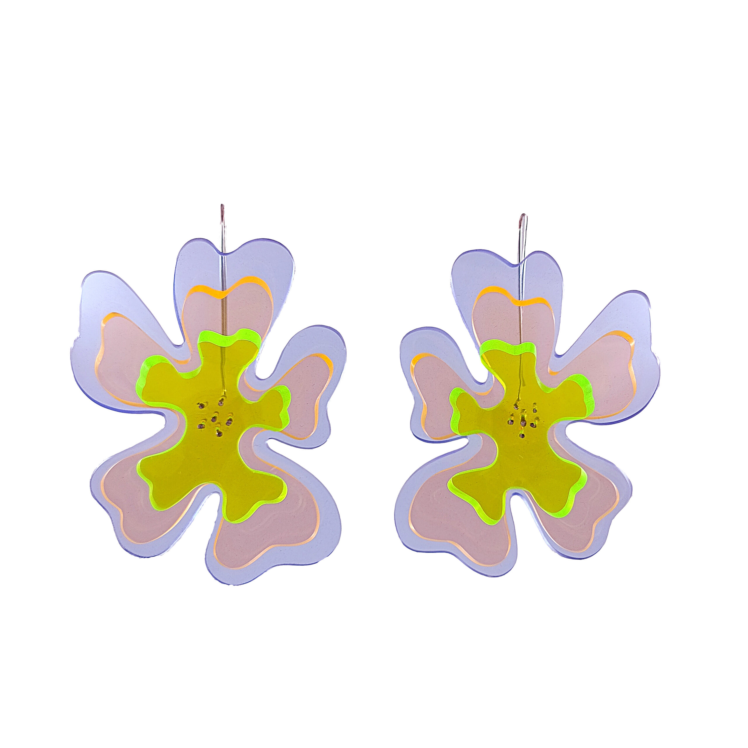 ART Earrings Flowers I - Image 2