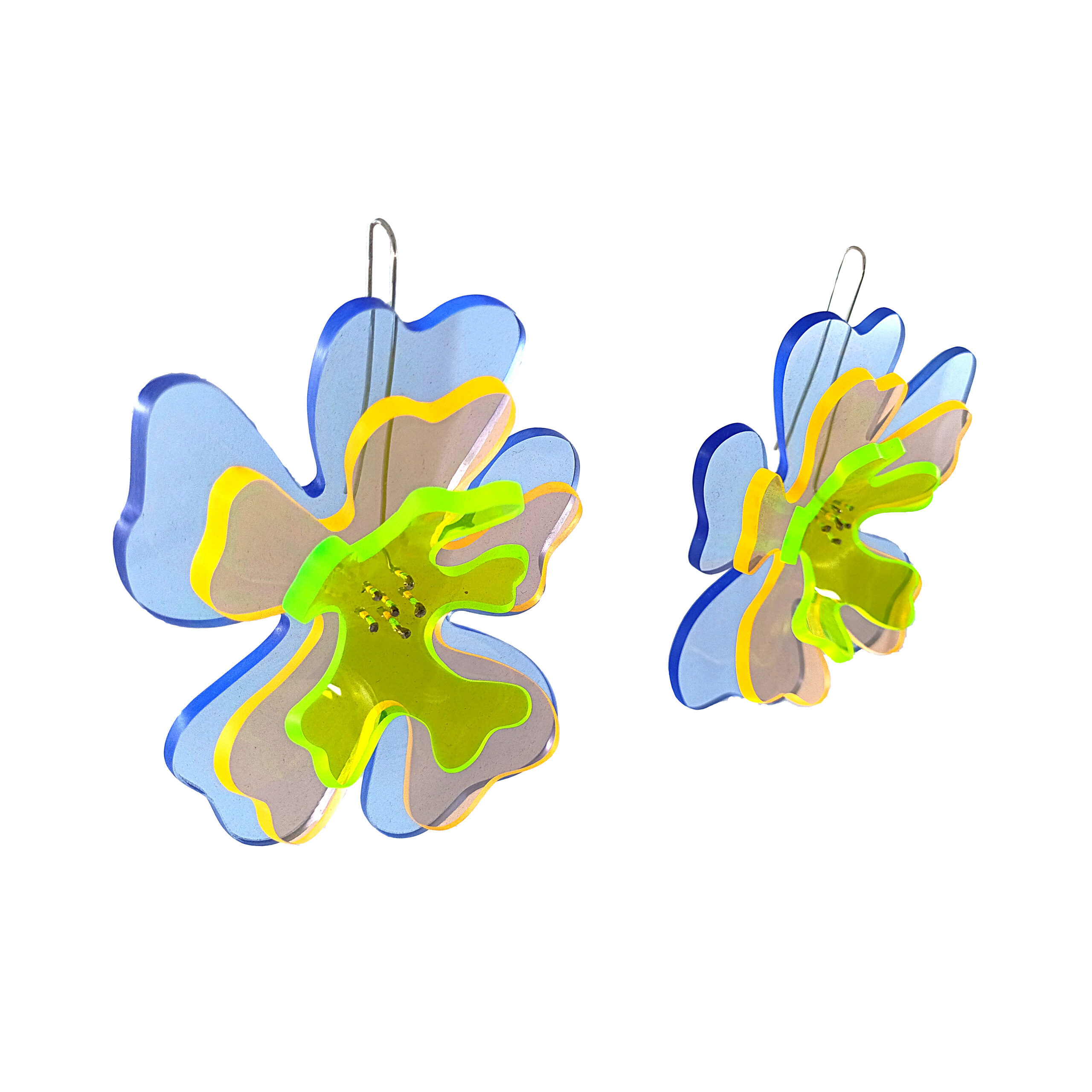 ART Earrings Flowers I - Image 3